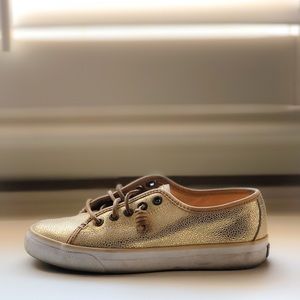 Sperry Gold Sneakers